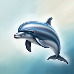 Fototapeta premium dolphin in the water