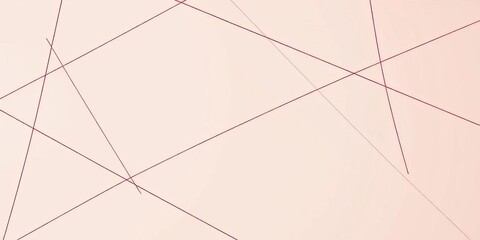 Subtle intersecting thin lines forming geometric shapes on a neutral background, contemporary, surface