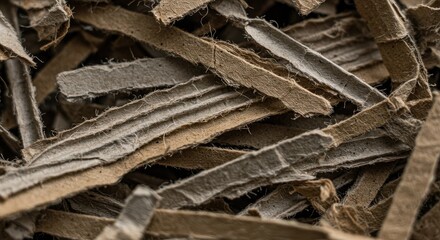 Close-up Macro Texture of Dried Tea Leaves
