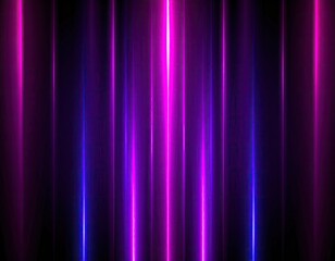 Vibrant vertical lines, pink and blue, dark background