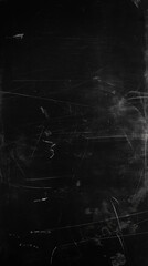 Grunge Black Background with Scratches and Stains