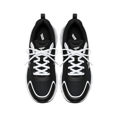 Black and White Running Sneakers