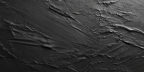 Dark and Matte Black Paint Texture