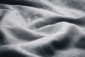Scenic Panorama Grey Marl Fabric Texture