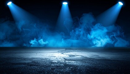 spotlight smoke