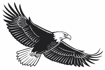 Obraz premium Eagle in the sky