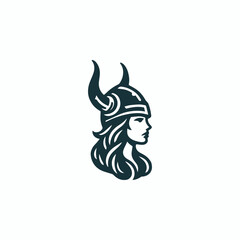 Viking Girl Logo