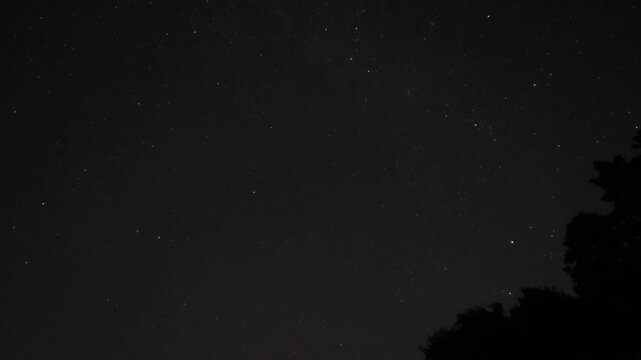 Starry night, the sky over W&uuml;sting, 27798 Hude, Germany.