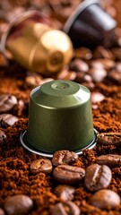 Coffee pods and coffee beans