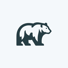Stylized Bear Logo