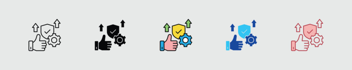 Compliance Multiple Style Icon