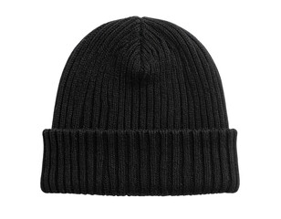  Minimalist Casual Black Beanie Hat Mockup for Winter Wear