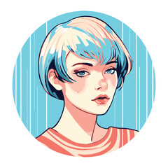 1903-hand-drawn-portrait-of-a-girl