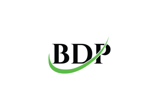 BDP Letter Modern  Monogram Logo | Minimal Initials Icon Design.