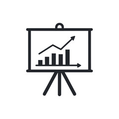 Whiteboard Icon – Simple Illustration Design