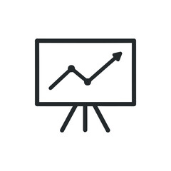 Whiteboard Icon – Simple Illustration Design