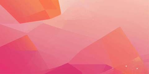 Abstract geometric background vector illustration with a pink and blue triangle pattern design
