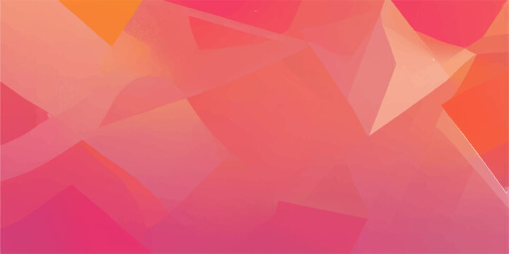 Abstract geometric background with pink triangle pattern vector illustration