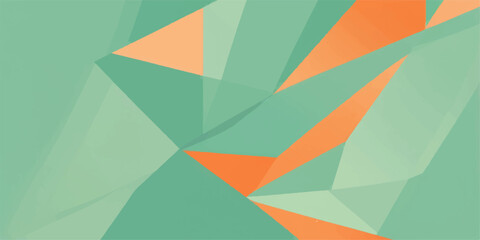 Colorful seamless vector geometric triangle pattern design for abstract business illustration