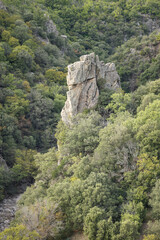 rock in the mountains