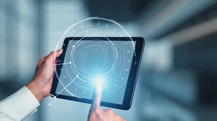 Digital wallet icons show mobile payment, digital wallet transfer, and online banking. Digital wallet supports secure payment, cashless transactions, and financial integration. Gist - Powered by Adobe