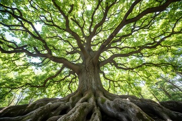 Obraz premium Looking Up at Giants