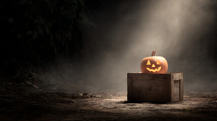 scary halloween pumpkin