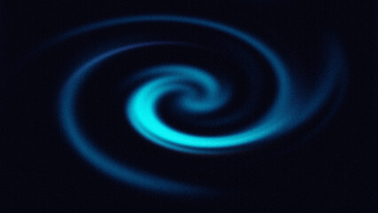 Background image- Bright blue glowing swirl on dark background