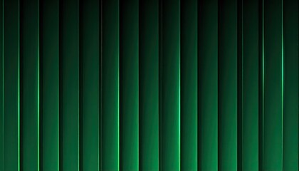 Emerald textured vertical panels with glowing edge detail