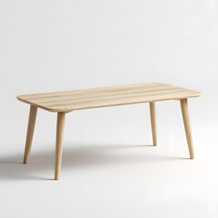 Fototapeta premium Scandinavian coffee table