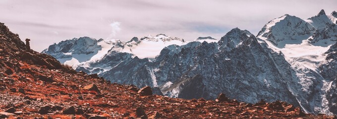 mountain landscape in the Alps