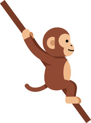 Monkey Swinging