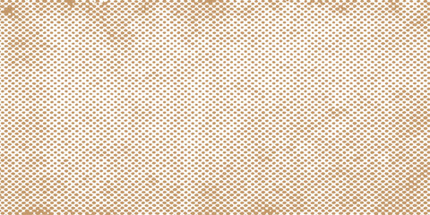 Vintage brown paper texture background with a seamless linen pattern vector illustration