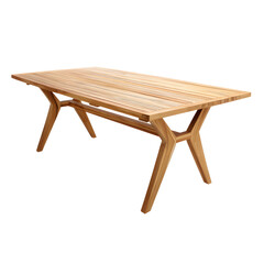 Teak patio table