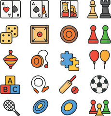 Play item elements icon vector illustration