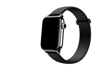 Sleek smartwatch with modern design, perfect for tech reviews, product demos, and lifestyle marketing. Elevate your brand with this elegant wearable.