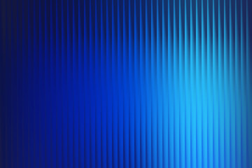 Abstract blue background with vertical ribbed texture and light gradient