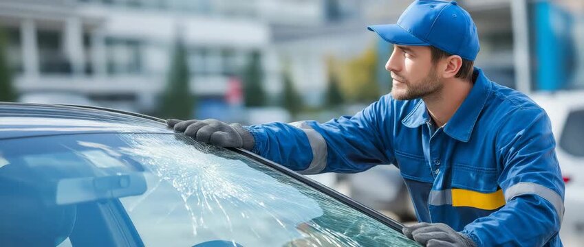 replacement of the windshield