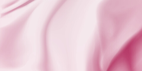Obraz premium Soft Pink Fabric with Flowing Drapes and Subtle Light Reflections.