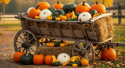 pumpkin in a basket