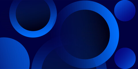 Abstract blue geometric background. Dynamic shapes composition. good simple art.