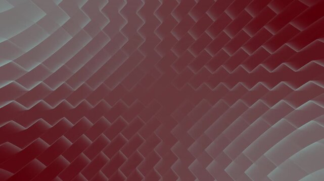 Abstract red and gray wavy brick pattern and digital ripple effect background