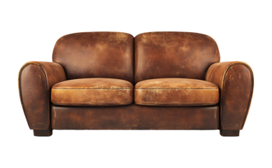 Vintage Style Leather Sofa