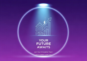 Your Future Awaits: Business Growth Concept.