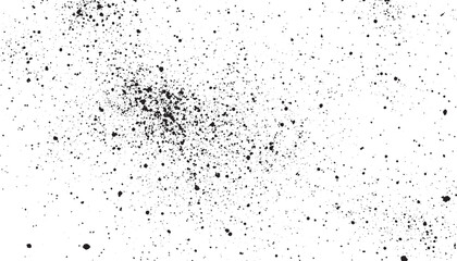 Grain particles in gradual monochrome gradation with faded spray effect. Vector illustration   wall grunge black sketch texture,Dust and scratches grain texture on white and black background,