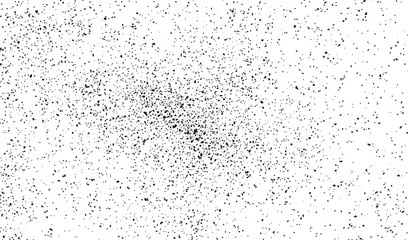  Dirty or dust film grain speck grit grunge overlay on Speckle grain dot white paper noise texture with distress effect vector illustration pattern background.