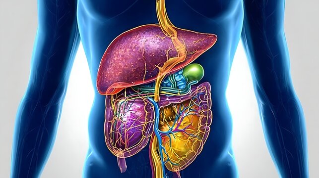 Anatomy of the liver, gallbladder, and bile ducts , liver, gallbladder, bile ducts, anatomy