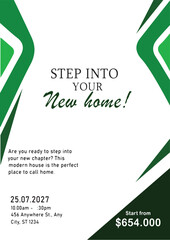 Minimal Poster Brochure Flyer design Layout background vector template A4