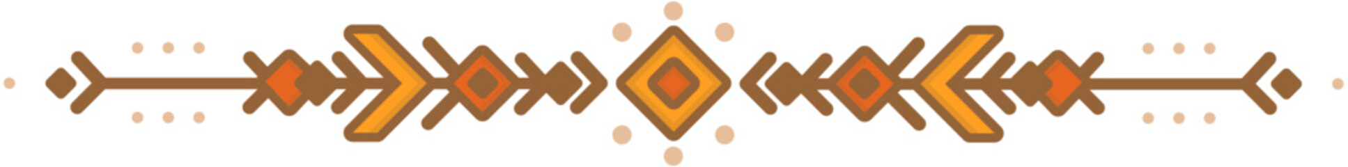 Tribal Divider Ornament