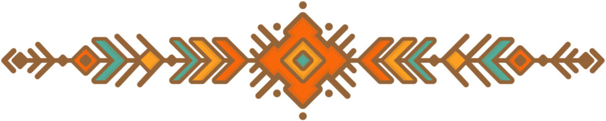 Tribal Divider Ornament